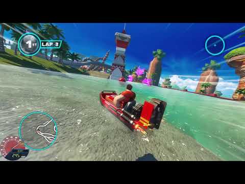 1:31.30 Ocean View BR World Record - Sonic & All-Stars Racing Transformed
