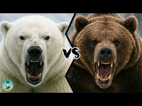 POLAR BEAR VS GRIZZLY BEAR - Who Is the King of Land Predators?