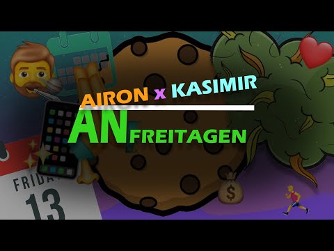 AIRON x KASIMIR1441 - AN FREITAGEN (prod. by Alex Dehn) [Lyric Video]