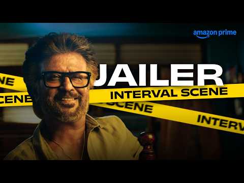 Jailer Interval Scene 🔥 | Rajinikanth | Prime Video India #trending #movie
