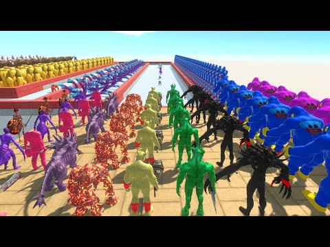 Colored All Units vs INFERNALS Challenge - Animal Revolt Battle Simulator