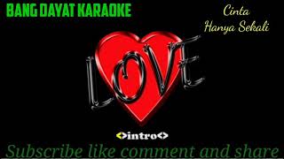 Download lagu Cinta hanya sekali Iyeth Bustami karaoke no vokal mp3 Download lagu Cinta hanya sekali Iyeth Bustami karaoke no vokal mp3