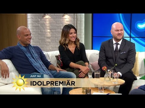 Nya Idoljuryn inför premiären 2016 "Det pirrar" - Nyhetsmorgon (TV4)