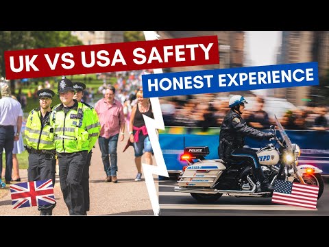 Is the USA safer than the UK? // UK vs USA Safety (HONEST Experience)