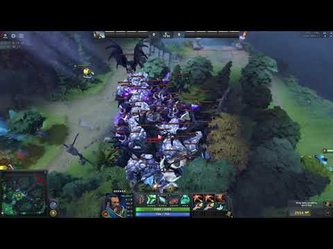 4k gold ancient creeps farm Kunkka the stack god