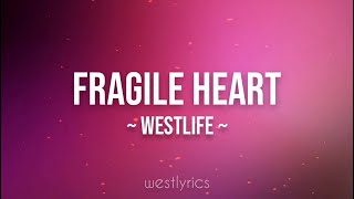 Westlife - Fragile heart (Lyrics Video)