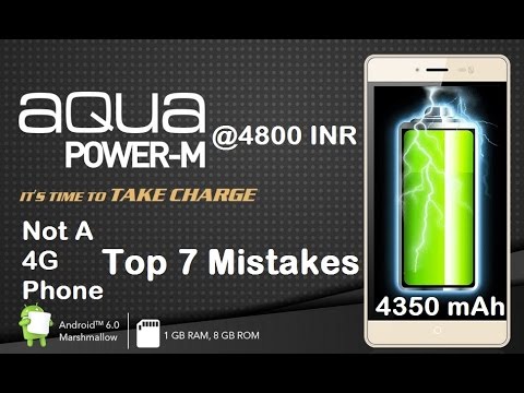 Intex Aqua Power M Full Review | 4G Phone Really ? Top 7 Mistakes ,Think before you buy