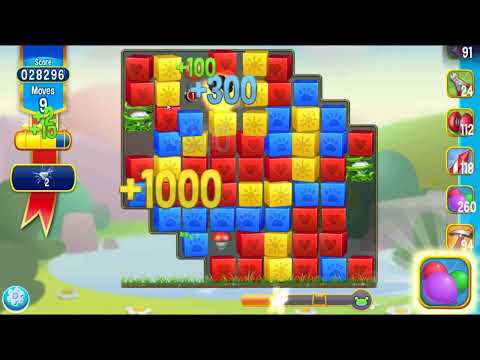 Pet Rescue Saga Level 6571 - NO BOOSTERS | SKILLGAMING ✔️