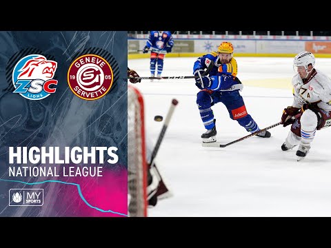 ZSC Lions vs. Genf 4:2 – Highlights National League