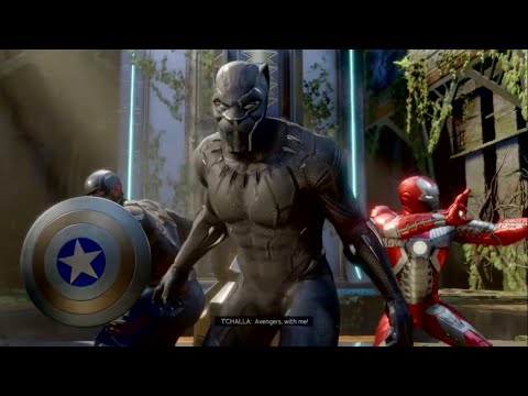 Marvel Avengers: War For Wakanda Full Gameplay Part 1 With MCU Suits