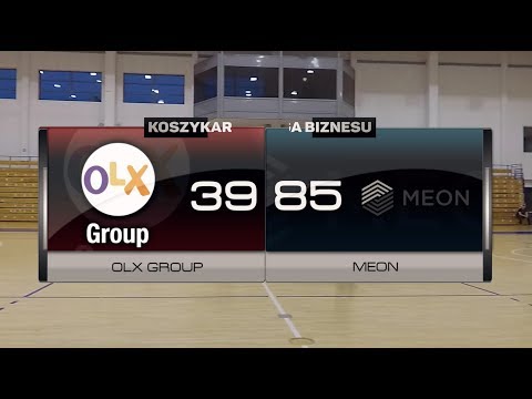OLX Group vs MEON - VII kolejka - Grupa A Poznań - Koszykarska Liga Biznesu