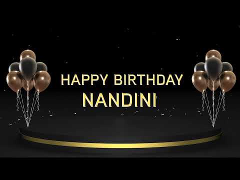 Wish you a very Happy Birthday Nandini