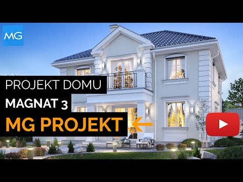 Projekt domu Magnat 3 MG Projekt - 147,75 m2