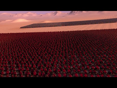 10.000 SPARTANS vs 10.000 ROMANS | UEBS