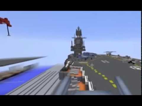 BATTLESHIPS LUCKY BLOCK MOD CHALLENGE (NAVY MILITARY BOAT)  Minecraft - Lucky Block Mod