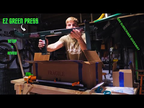 Last Chance EZ Green Press Setup + Review