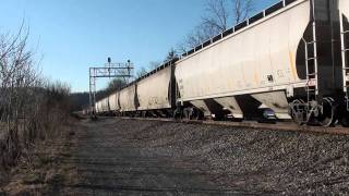 preview picture of video 'NS 134 Accelerates out of Del Rio, TN'