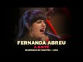 Fernanda Abreu A Noite Domingão Do Faustão 1990