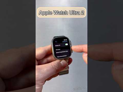 Apple Watch Ultra 2 2024 Version How to turn on Always on display🧐#shorts #trending #apple #video