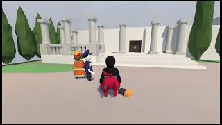 ヒューマンフォールフラット　［縛りプレイ］１人が落ちたら全員落ちる