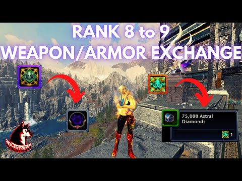 Neverwinter Mod 22 - RANK 8 & 9 Exchange For Illusion Weapon/Armor Enchants MOP 7 Added Northside