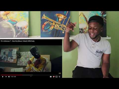 (American Reaction) V9 x Unknown T - Drip Drip (Music Video)