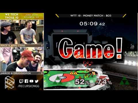 WTT10 - Mage & King Cons vs Jarrod & Druggedfox - Winners Quarters
