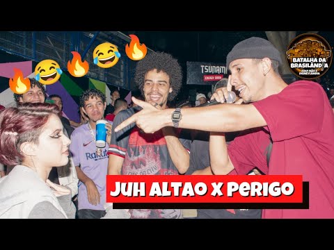 (GAXTOU MUITO 😂🔥)JUH ALTÃO X PERIGO (RJ) | 1 FASE BATALHA DA BRASILANDIA #55