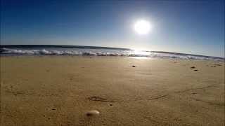 Waves, Beach, Wind and Sun - Relax - Entspannung / Wellen, Sonne, Wind in Faro, Algarve, Portugal