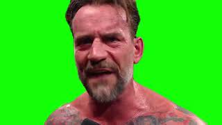 CM Punk "and anyone who said I wasn't sh*t, look at me now" green screen