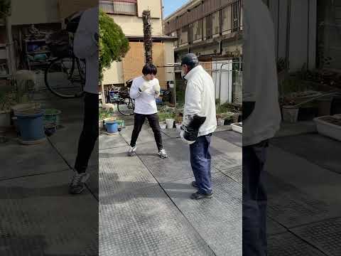 42日目のジャブ→右ミドル→左ミドル×2