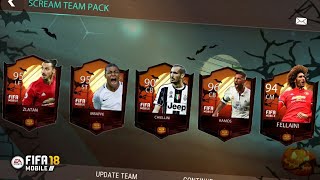 FIFA 18 MOBILE - SCREAM TEAM PACK ANIMATION(Concept design by @ITz_Trobey)