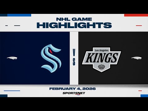 NHL Highlights | Kraken vs. Kings - February 4, 2026