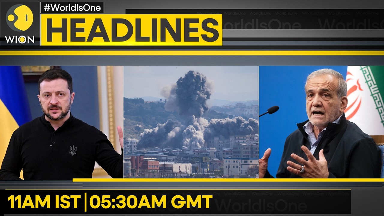 Araghchi Accuses US of MoU Breach | Russia Strikes Kyiv With Missiles | WION Headlines
