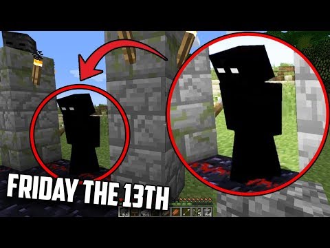 I summoned Null and Herobrine in Minecraft on FRIDAY THE 13th... (Scary Minecraft Video)