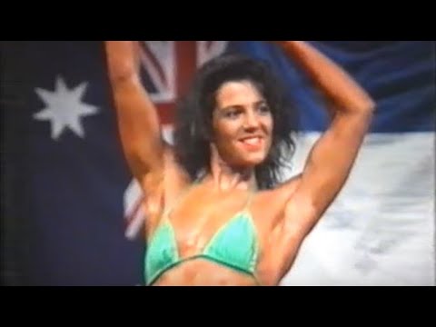 Claudia Mayrhofer (AUT), NABBA Worlds 1990 - Miss Figure Short Winner