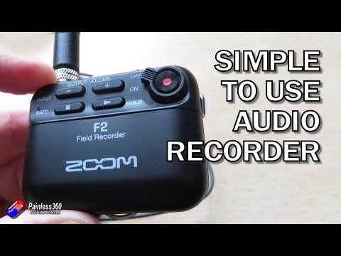 Zoom F2 Field Recorder: A great simple to use, compact recorder for varied content creation