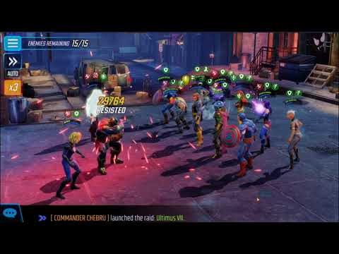 Dark Dimension 3, Cosmic Node 1 Day 1-2 - Marvel Strike Force - MSF