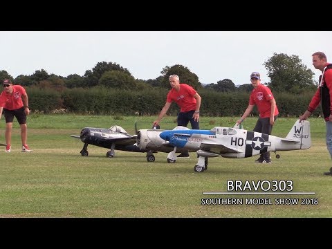 TJD Warbirds RC Display - Southern Model Show 2018 | Day One
