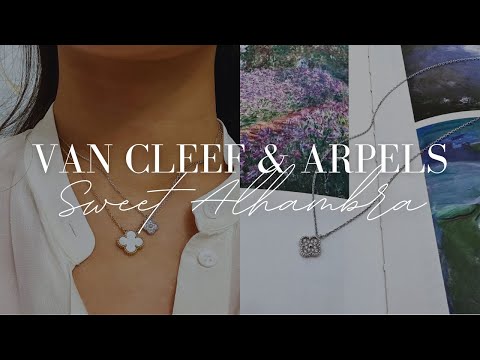 REGRETTING MY FIRST VAN CLEEF AND ARPELS PURCHASE | White Gold And Diamond Sweet Alhambra Pendant