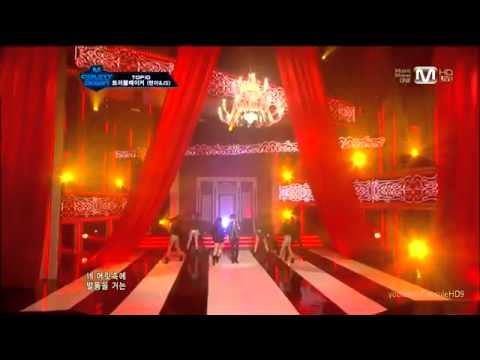 [Live HD 720p] 111208 - Trouble Maker - Trouble Maker (Debut stage) - M Countdown