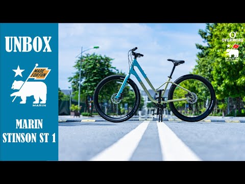 [Unbox] Xe đạp Marin Stinson ST 1  Tan   blue
