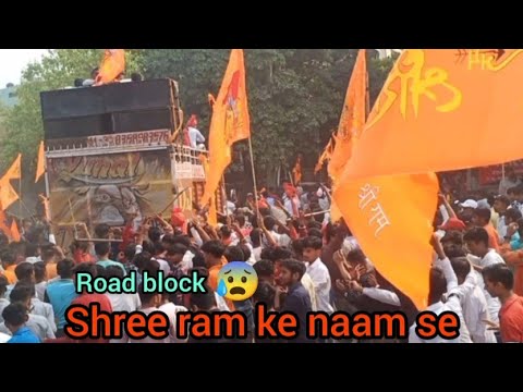 Delhi ki sabse badi bajrang dal rally 😨 @bajarangdal1586 @haiderpur