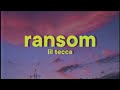 Lil Tecca Ransom Lyrics