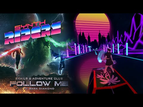 [360° VR CAM] SNAILS & Adventure Club - Follow Me ft Sara Diamond [Master] on Synth Riders VR