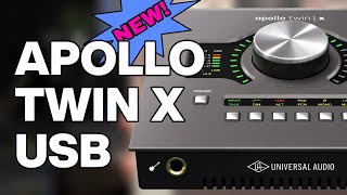 Video thumbnail for New Apollo Twin X USB DUO interface for Windows by Universal Audio by The Heat studio