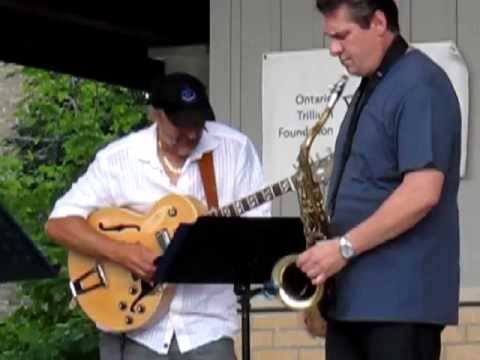 MVI 2941 Michael Massaro Quartet at Aurora Jazz Festival, July 31,   2011.