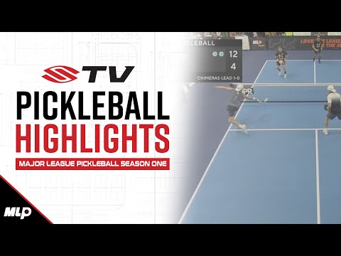 The Back And Forth Pickleball Highlight - Major League Pickleball Season One Men's Doubles