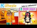 ROBLOX Omegle Voice Chat.. BUT I CAN'T SKIP 🥲