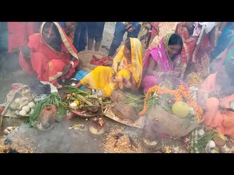 Golu Kumar chhath pooja video Tarwan Gulezar bagh 2019(2)
